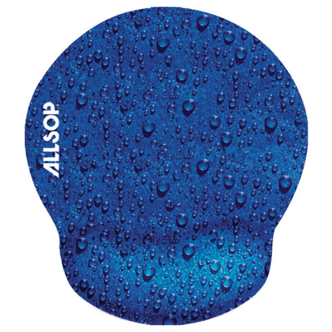 Allsop Raindrop Blue Mouse Pad Pro