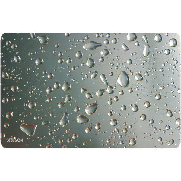 Allsop Widescreen Metallic Raindrop Mouse Pad