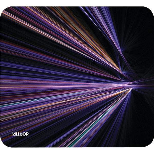 Allsop Mouse Pad (tech Purple Stripes)
