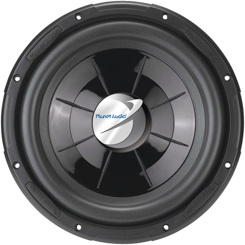 Planet Audio Axis Series 12" 1,000-Watt Single Voice-Coil Flat Subwoofer