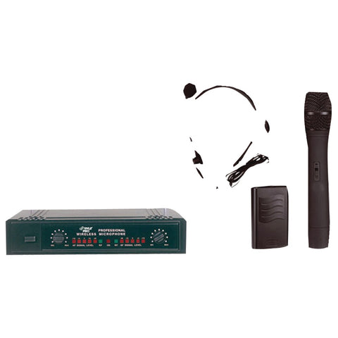 Pyle Pro 2-channel Vhf Wireless Microphone System