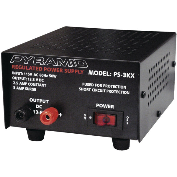 Pyramid 2.5-amp 13.8-volt Power Supply