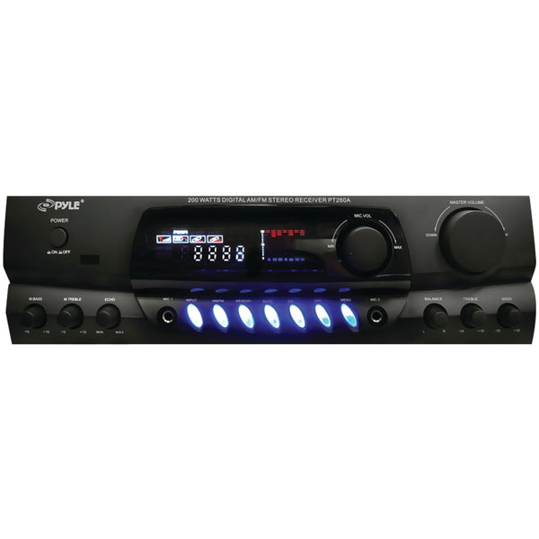 Pyle Home 200-watt Digital Stereo Receiver