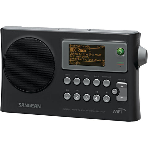 Sangean Wi-fi Fm-rds Network Music Player And Usb Portable Radio