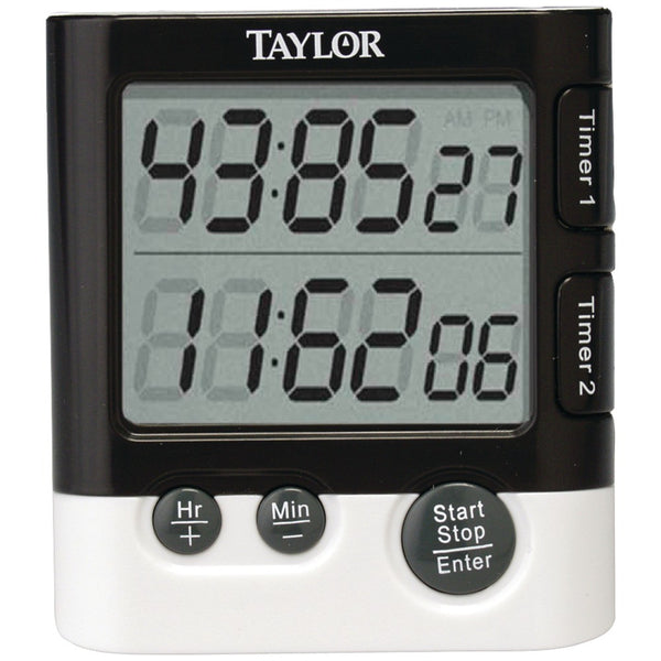 Taylor Dual Event Digital Timer And Clock