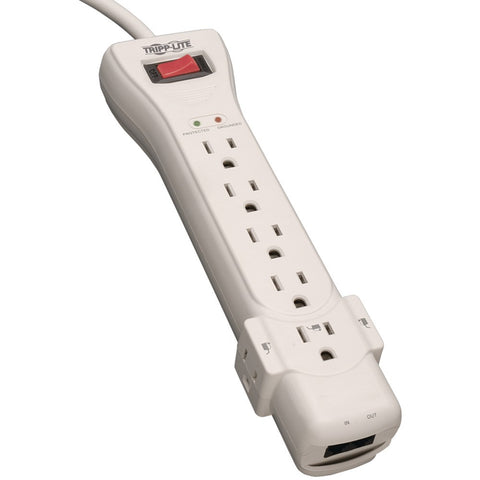 Tripp Lite 7-outlet Surge Protector (telephone & Dsl Protection)