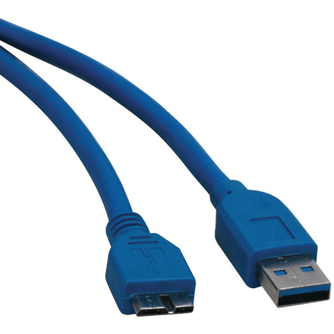 Tripp Lite A-male To Micro B-male Superspeed Usb 3.0 Cable (3ft)