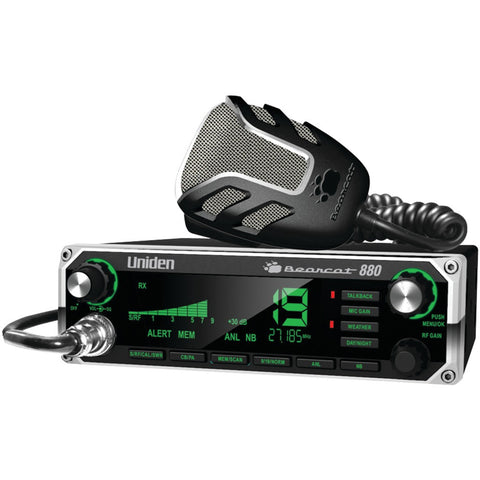 Uniden 40-channel Bearcat 880 Cb Radio With 7-color Display Backlighting