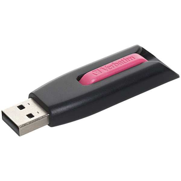 Verbatim 16Gb Superspeed Usb 3.0 Store 'n' Go V3 Usb Drive (Hot Pink)
