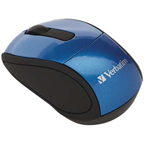 Verbatim Wireless Mini Travel Mouse (blue)