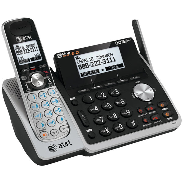 Att Dect 6.0 Expandable 2-line Speakerphone With Caller Id