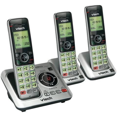 Vtech Dect 6.0 Expandable Speakerphone With Caller Id (3-handset System)
