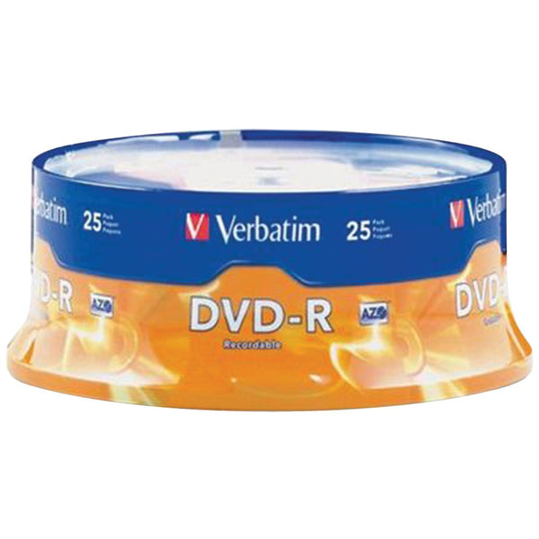 Verbatim 4.7gb Dvd-rs (25-ct Spindle)