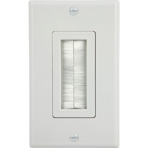 Ge Single-brush Wall Plate