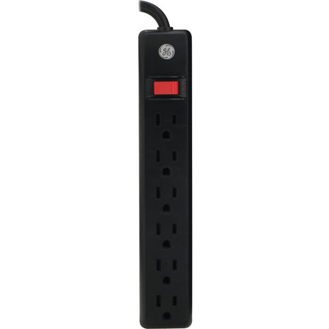 Ge 6-outlet Power Strip (black 6ft Cord)