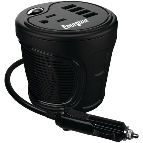 Energizer 12-volt Cup Holder Power Inverter (120 Watts)