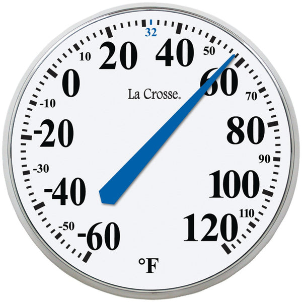 La Crosse Technology 13.5" Round Thermometer