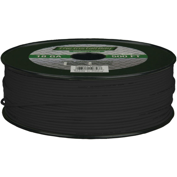 Install Bay 18-gauge Primary Wire 500ft (black)