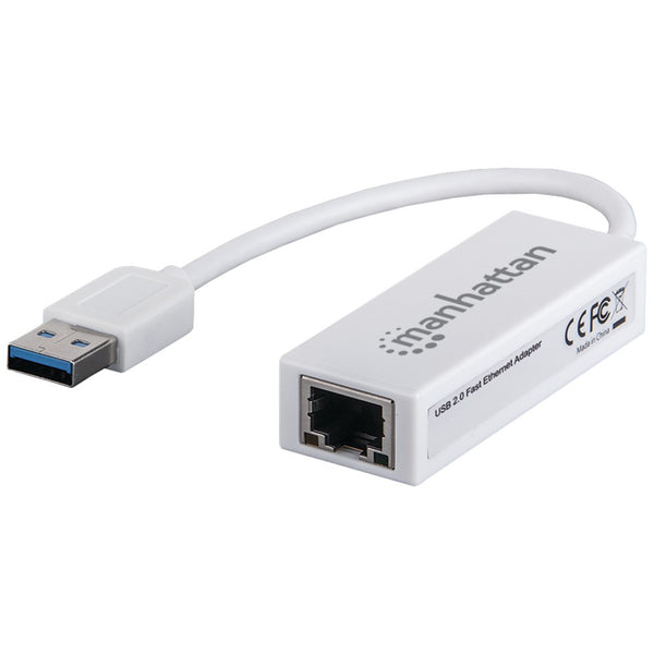 Manhattan Usb 2.0 To Fast Ethernet Adapter