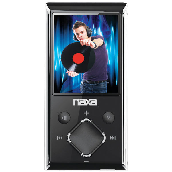 Naxa 8Gb 1.8" Lcd Portable Media Players (Silver)