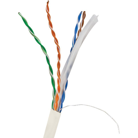 Vericom Cat-6 Utp Solid Riser Cmr Cable 1000ft (white)