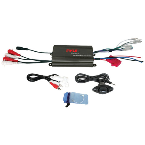 Pyle Hydra Series 4-channel 800-watt Waterproof Micro Marine Class Ab Amp