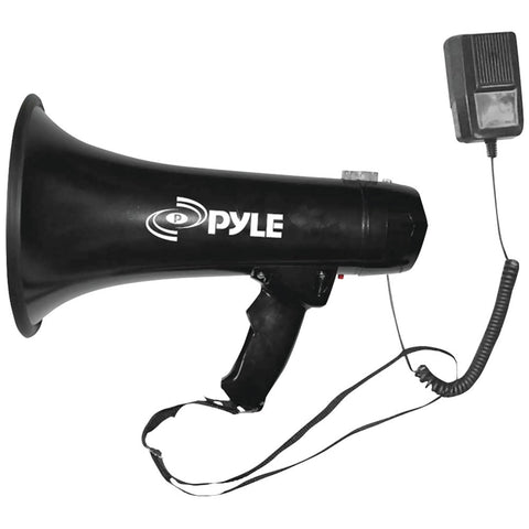 Pyle Pro 40-watt Professional Megaphone And Bullhorn With Siren & Auxiliary Jack
