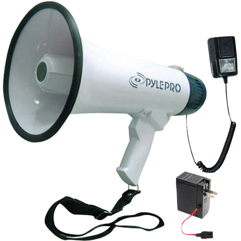 Pyle Pro Professional Dynamic Megaphone With Recording Function
