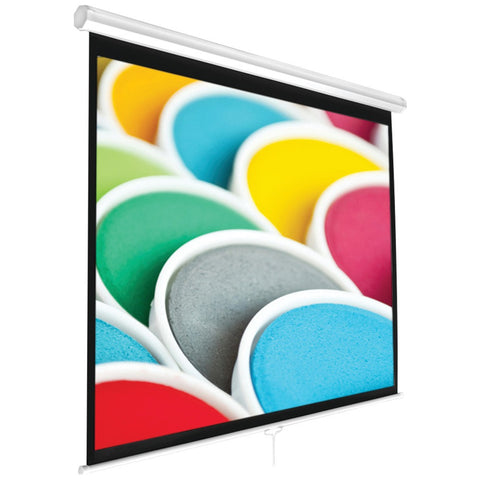 Pyle Home Universal Pull-down Manual Projection Screen (72&#34;)