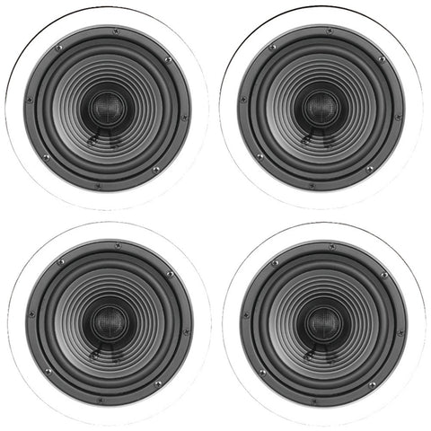 Architech 6.5" Premium Series Ceiling Speakers, Contractor 4 Pk