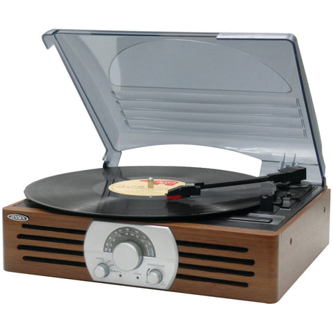 Jensen 3-speed Stereo Turntable With Am And Fm Stereo Radio