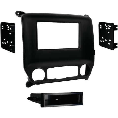 Metra 2014 & Up Chevrolet Silverado 1500 And Gmc Sierra 1500 Iso- And Double-din Installation Kit