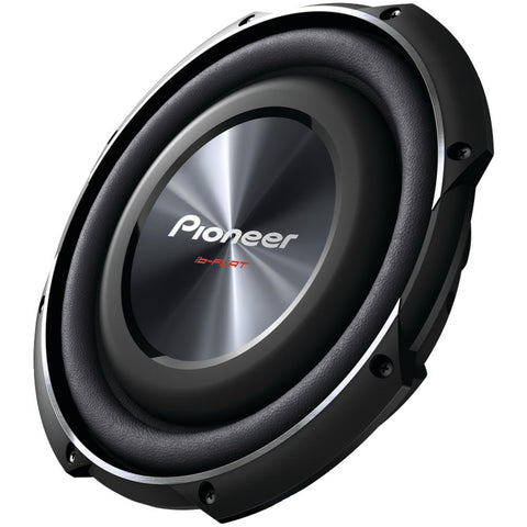 Pioneer 10&#34; 1200-watt Shallow-mount Subwoofer With Single 4ohm Voice Coil