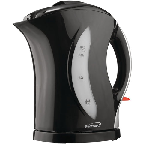 Brentwood 1.7-liter Cordless Plastic Tea Kettle