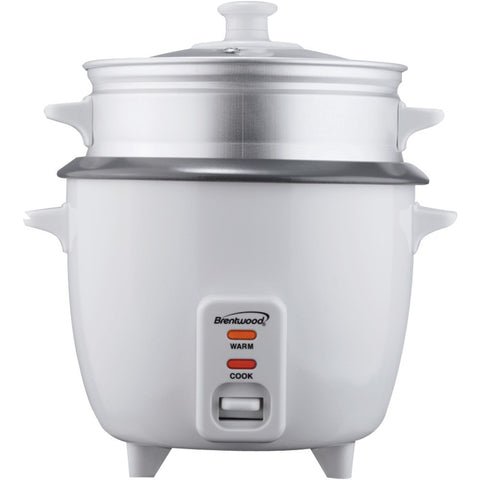 Brentwood Rice Cooker With Steamer (5 Cups 400w)