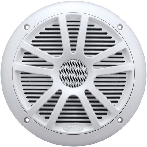 Boss Audio 6.5" Dual-Cone Marine Speakers (White)