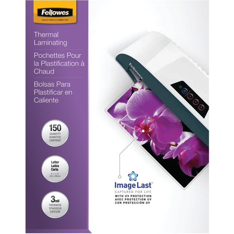 Fellowes Letter Laminating Pouches 150 Pk