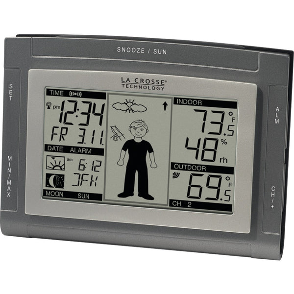 La Crosse Technology Wireless Weather Station With Sun And Moon & Advanced Forecast Icons
