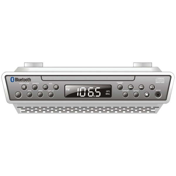 Sylvania Under-cabinet Bluetooth Cd Clock Radio