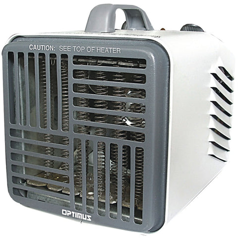 Optimus Mini Compact Utility Heater With Thermostat
