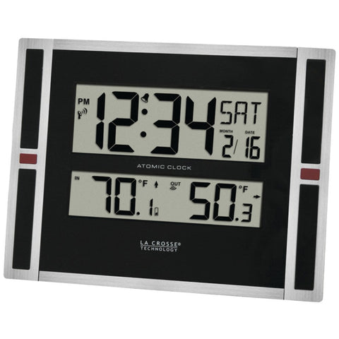 La Crosse Technology Indoor And Outdoor Thermometer & Atomic Clock