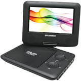 Sylvania 7" Swivel-Screen Portable Dvd Players (Black)