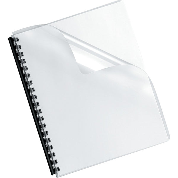 Fellowes Crystals Transparent Pvc Binding Cover Oversized 100pk