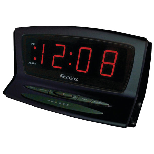 Westclox Instant-set Led Alarm Clock