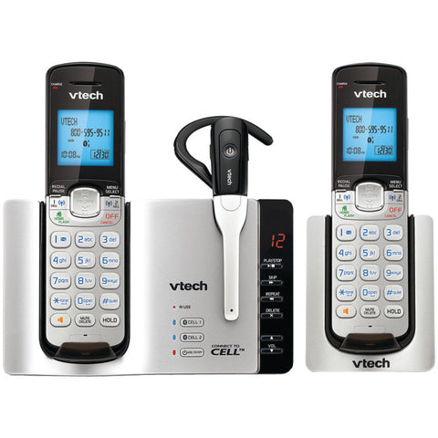 Vtech Dect 6.0 Connect-to-cell 2-handset Phone System & Cordless Headset (2 Handset)