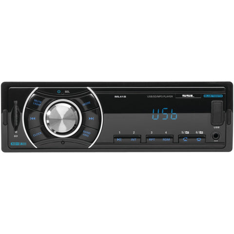 Soundstorm Single-din In-dash Mechless Am And Fm Receiver (with Bluetooth & Remote)
