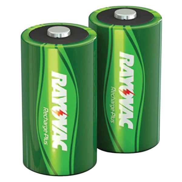 Rayovac Ready-to-use Rechargeable Nimh Batteries (d; 2 Pk; 3000mah)