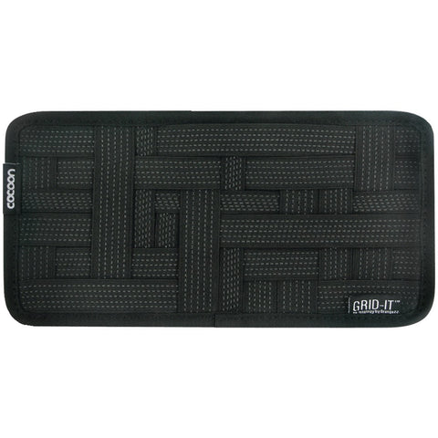 Cocoon 5.13" X 10" Grid-It! Organizer (Black)