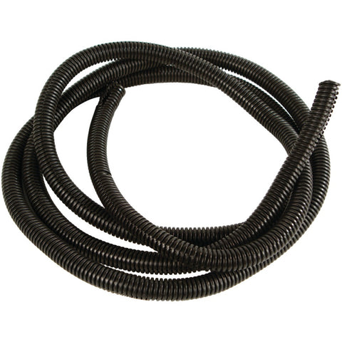 American Terminal Black Split-Loom Cable Tubing, 100Ft (1")