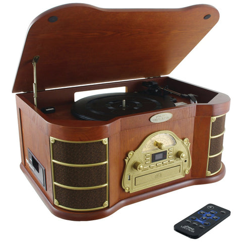 Pyle Home Bluetooth Vintage Style Turntable